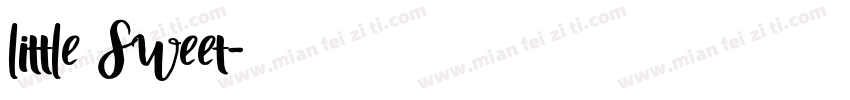 Little Sweet字体转换